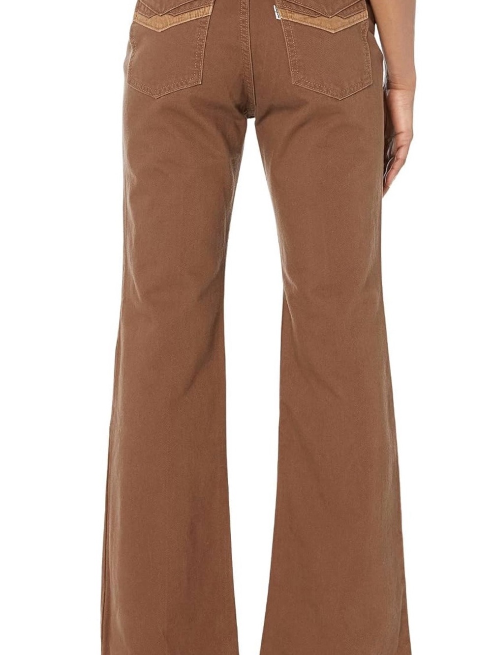 Levi’s Movin on 70s High-Rise Flared Jeans in Brown